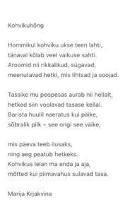 Reval Café loomekonkursi tööd 2025